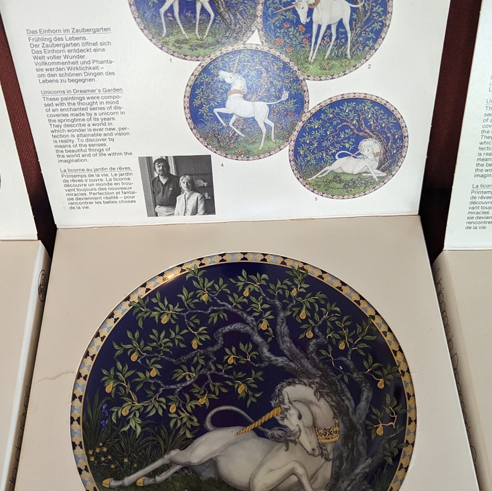 Unicorns in Dreamer’s Garden collection